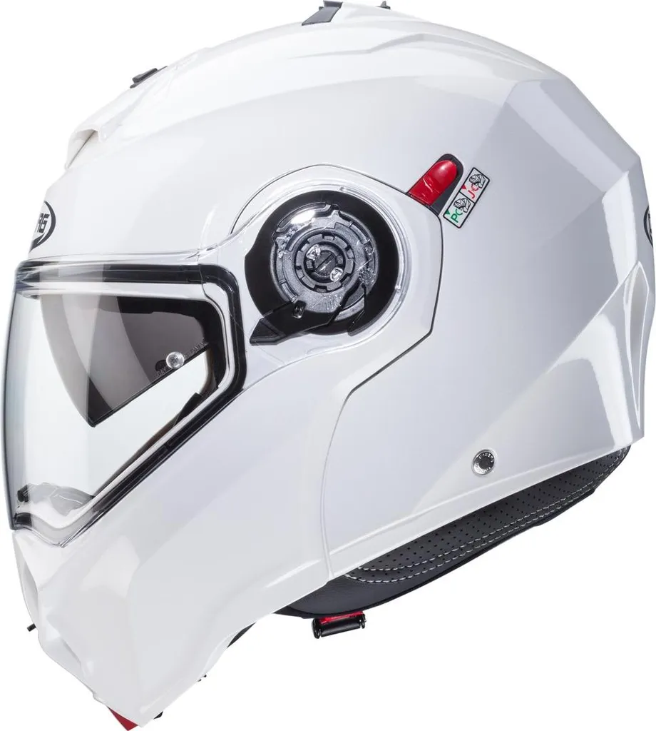 Casque Modulable Route Caberg Duke Evo Blanc Taille L Pliable Pratique - 3