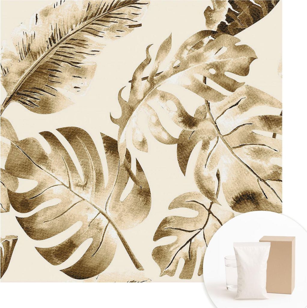 Fototapete - Wandbilder für Wohnzimmer - 250x250 cm - Dekorative Wandfolie - Modernes Design für Wanddekoration - Tapeten für Innenräume - Exot...