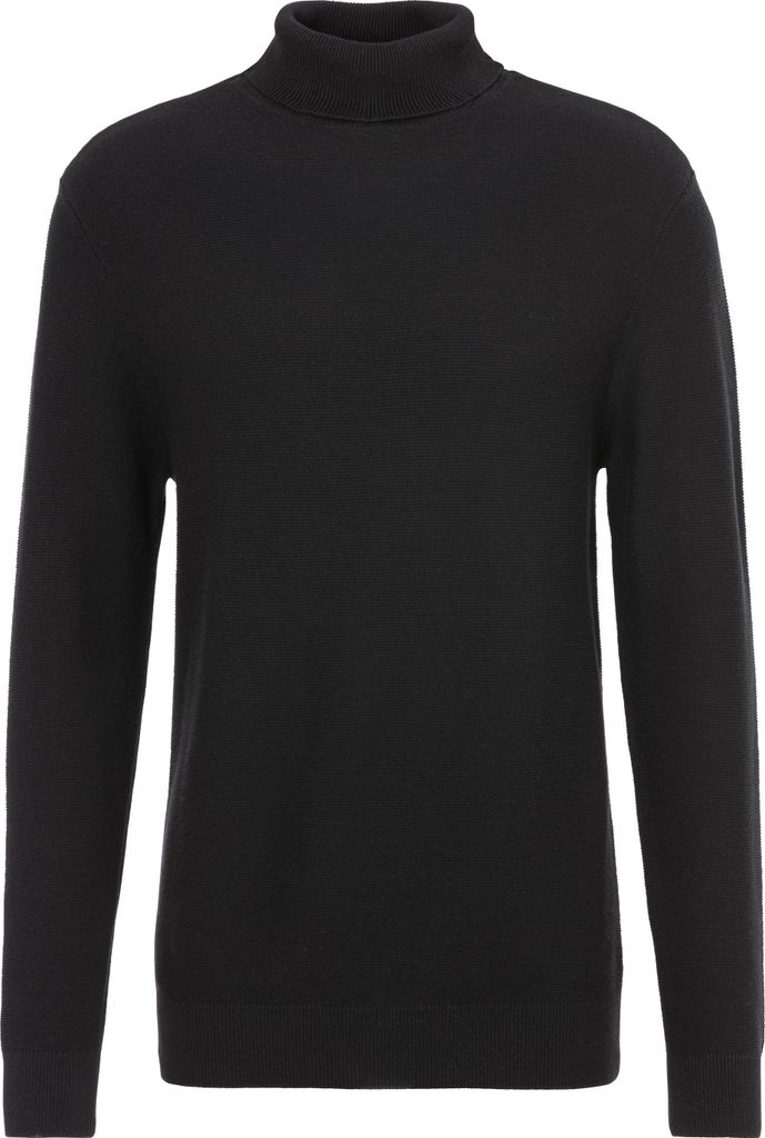 H.I.S. Rollkragenpullover schwarz Größe XXXL