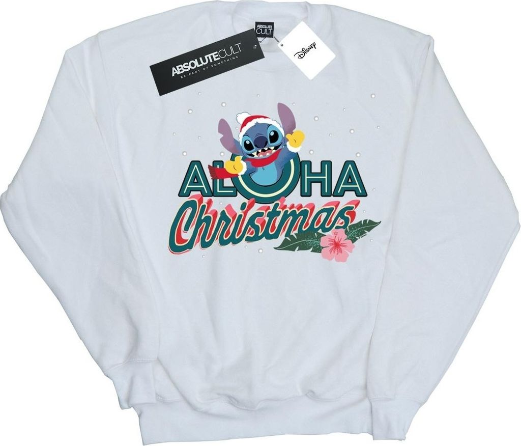 Disney - "Aloha" Sweatshirt für Herren BI30703 (M) (Weiß)