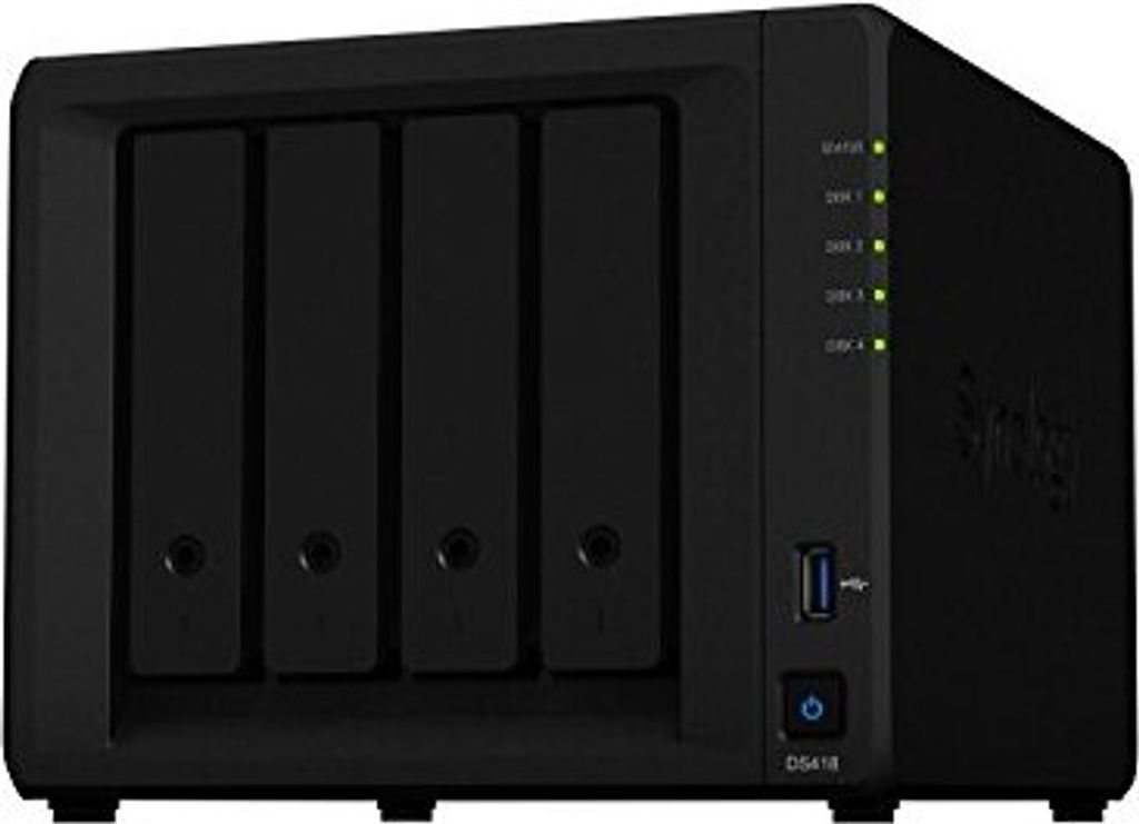Synology Disk Station DS418 - NAS-Server - 4 Schächte Produktbild 