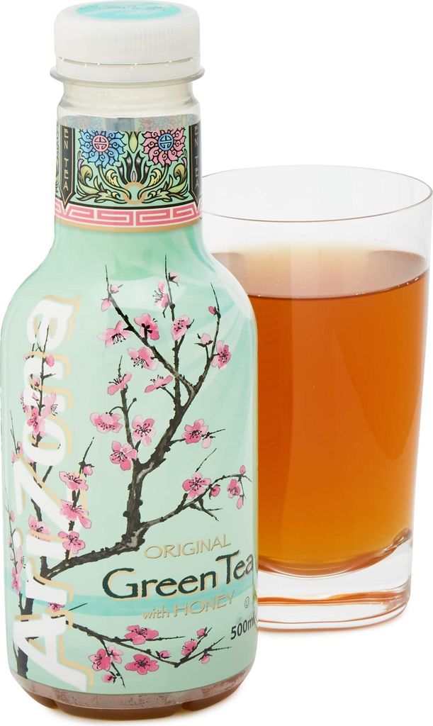Arizona Original Grüner Tee mit Honig/Té Verde mit Miele - 6 x 500 ml.