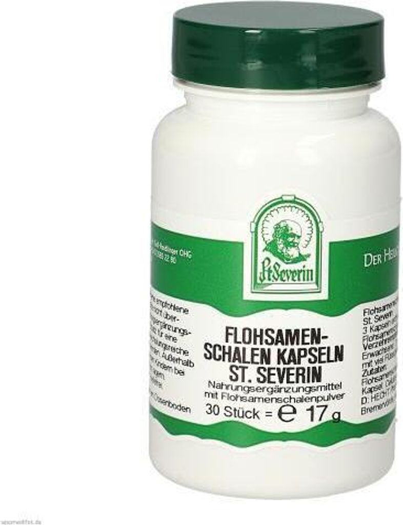 Flohsamenschalen St.Severin Kapseln 30 St