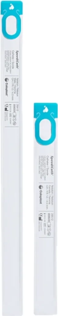 Sonde urinaire Tiemann pour homme CH14 40cm - SpeediCath Coloplast 30x