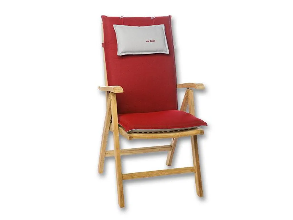 Housse de chaise DE LUXE rouge carmin extensible pour salle à manger