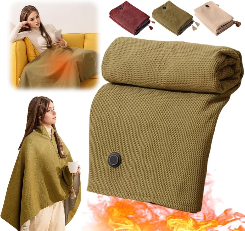 2026 Neu Wearable Elektrische Heizdecke, Portable Heated Produktbild 