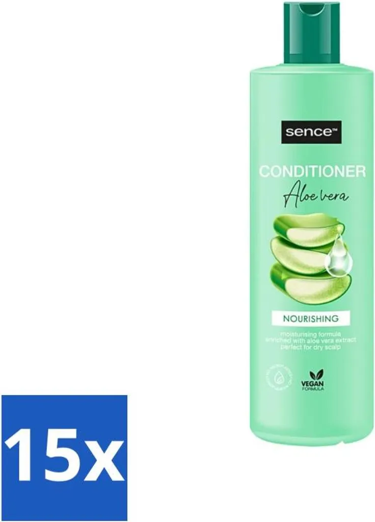 Sence Shampoo Aloe Vera 15 Pezzi | Sollievo Naturale 400ml Lenitivo