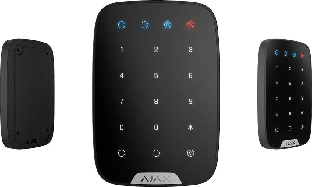 Clavier sans fil alarme Ajax noir : sécurisez votre entrée sans aucun câble