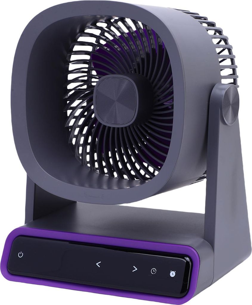 Kühlventilator Tisch oder Wand hängend Touchscreen Leiser Ventilator für Schlafzimmer Küche Büro Camping Typ 1