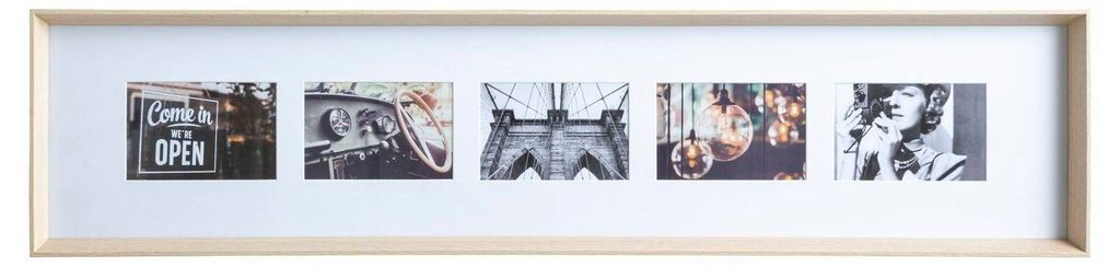 Bilderrahmen für 5 Fotos AXEL, 22 x 97 cm Produktbild 