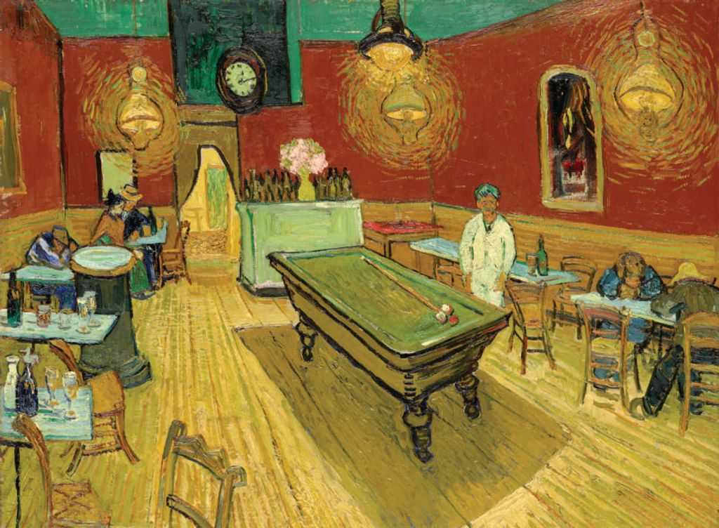 D-Toys Puzzle Van Gogh Kunst 1000 Teile The Night Café