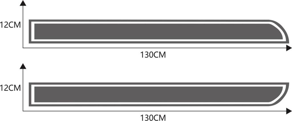 Auto-Motorhauben-Streifen-Aufkleber, universelle Auto-Racing-Streifen, Karosserie-Seiten-Vinyl, modifizierte Aufkleber-Dekoration