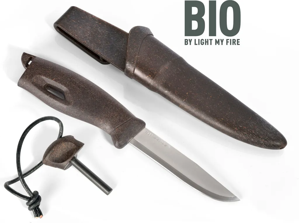 Couteau de Randonnée FireKnife 2in1 Idéal pour Allumer Feu et Cuisiner