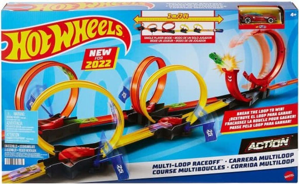 Hot Wheels Action Double Loop Track Image du produit 