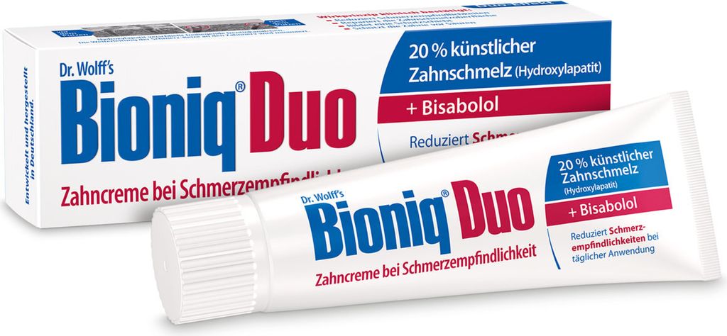 Bioniq Repair Zahncreme Duo 75ml Produktbild 