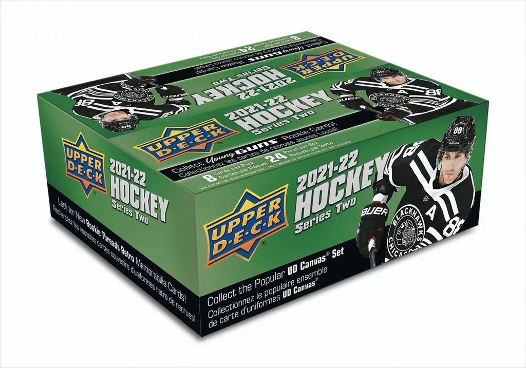 Paquet de Cartes Hockey NHL 2021-22 Upper Deck II - Booster Individuel
