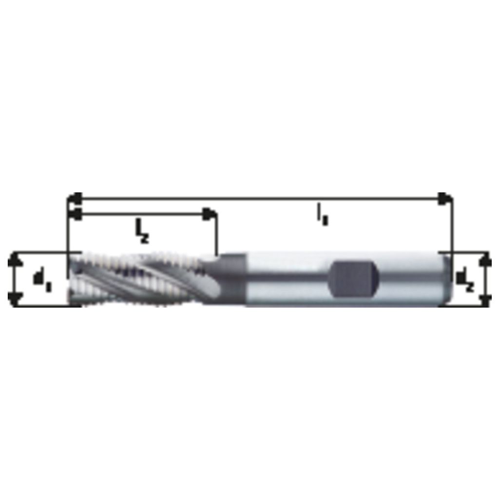 Forum Schruppfräser DIN 844 K HSSE 20 mm NR Z4