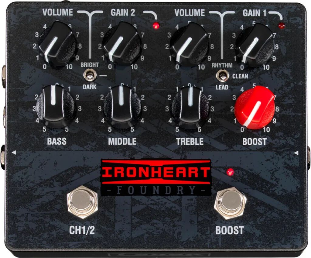 Ampli Guitare au Format Pédale Laney Ironheart IRF 60W Haute Fidélité