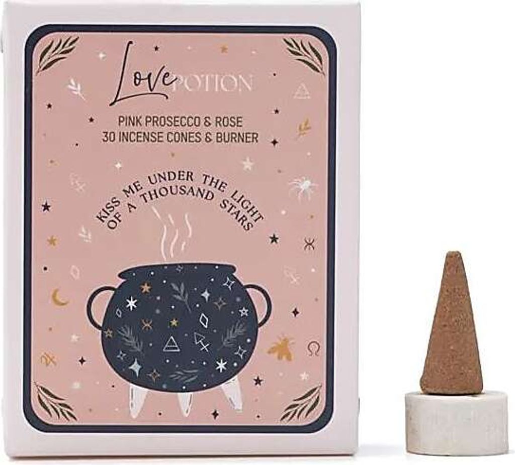 Räucherkegel Celestial Magic Love Potion – Packung mit 6 Stück – 48 g