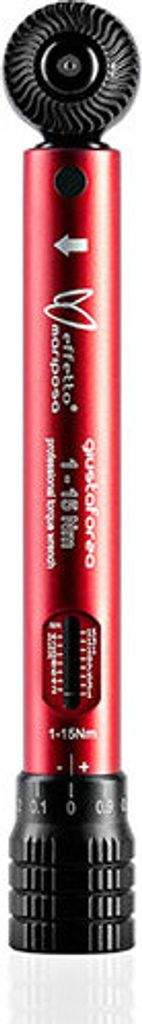 Präzisionsdrehmomentschlüssel GIUSTAFORZA Pro Mariposa, 1-15 Nm, rot