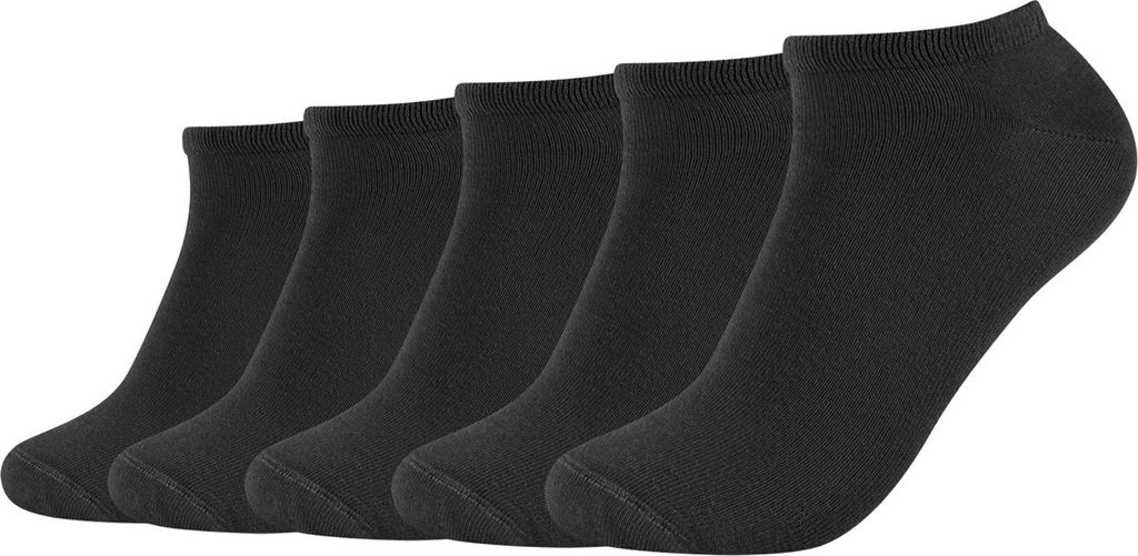 s.Oliver 5er Set Sneakersocken schwarz - 35 - 38 / Schwarz Produktbild 