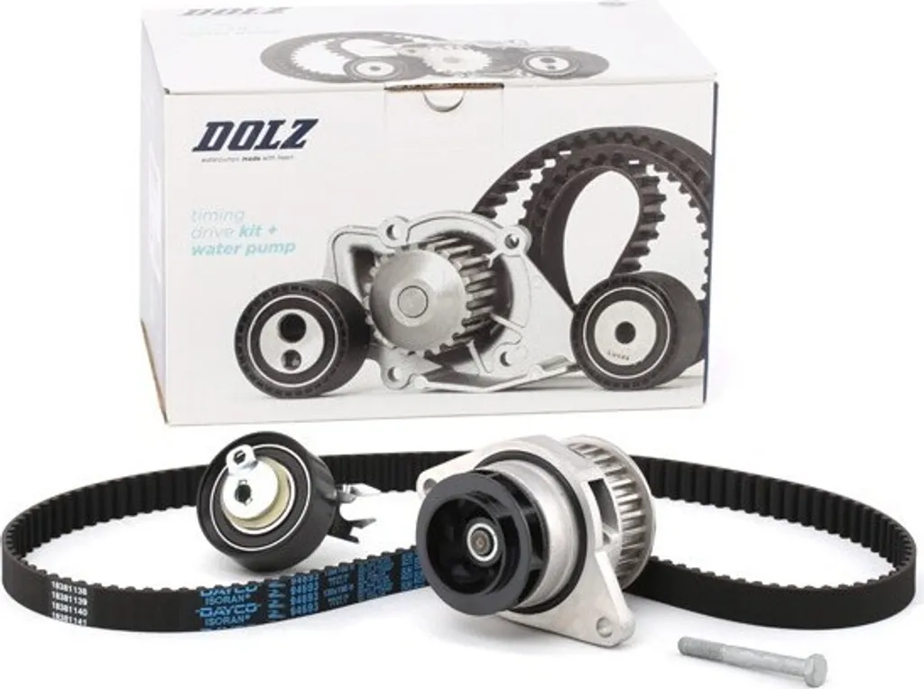 Kit Distribution et Pompe à Eau pour VW Polo Seat Ibiza II DOLZ KD031
