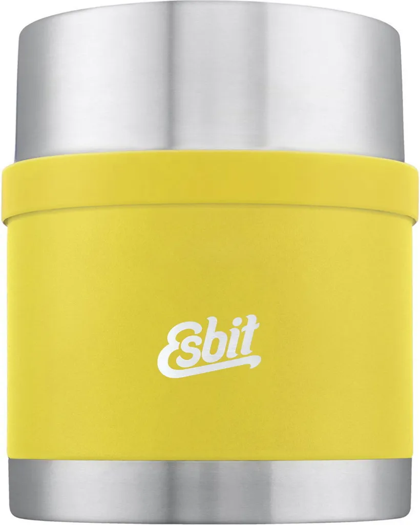 Gourde isotherme Esbit Sculptor 0.5L jaune soleil en acier inox