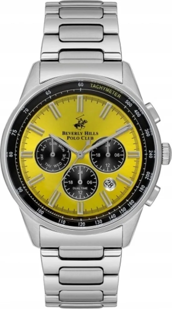 Montre Homme Beverly Hills BP3551X.370 Jaune - Idée Cadeau Anniversaire