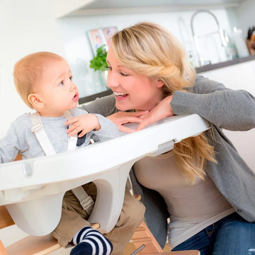 Tablette Repas pour Chaise Hauck Alpha : Idéal pour l'Autonomie Bébé - 16