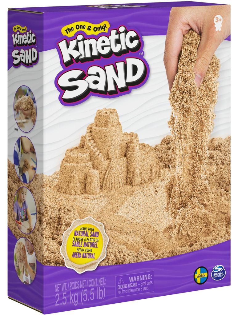 Arena cinética - color marrón natural (2,5 kilogramos de Imagen del producto 