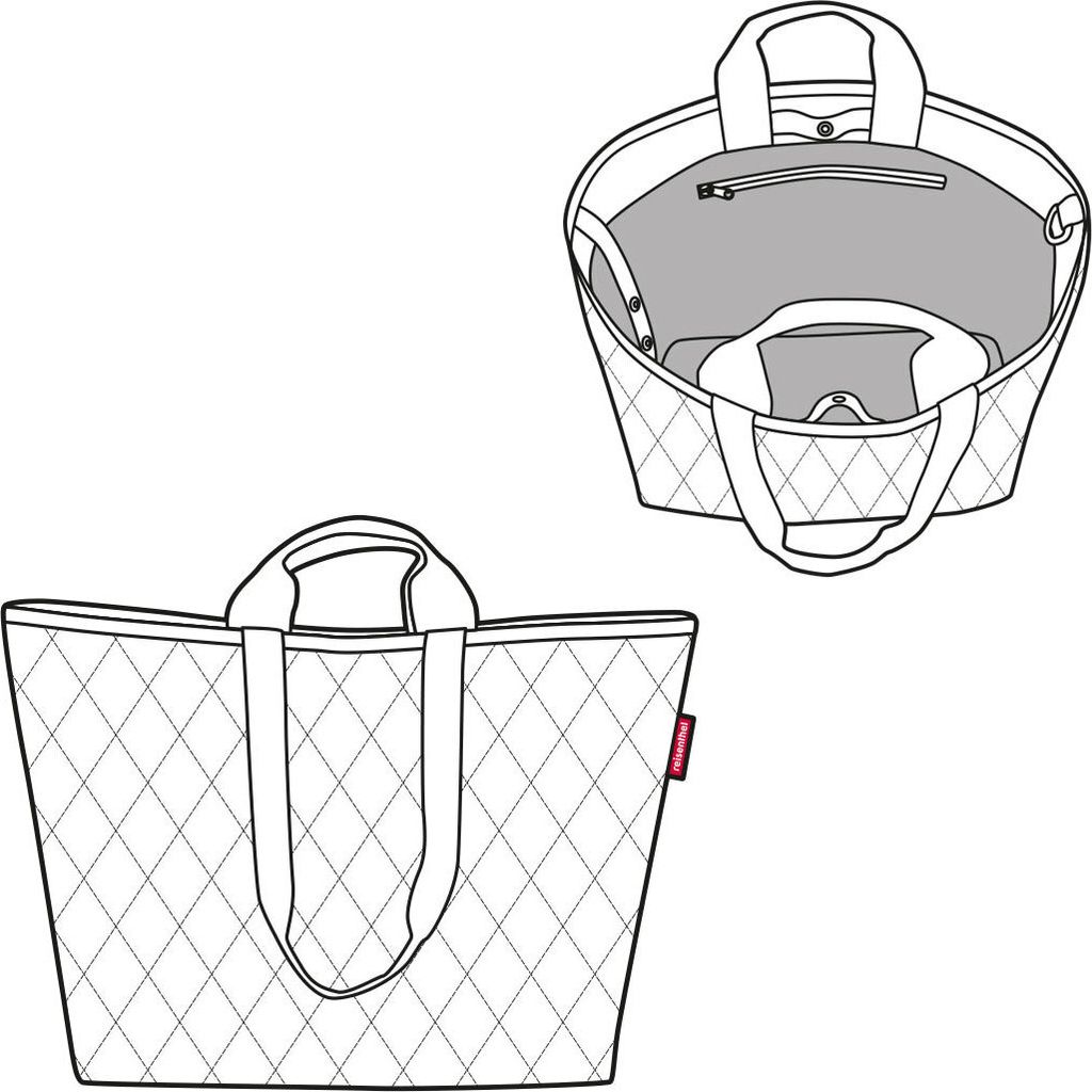 Reisenthel Classic Shopper XL, látková taška, čierna, Obrázok produktu 