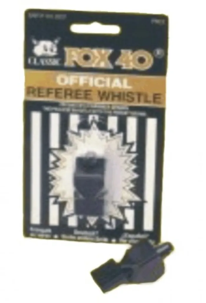 Sifflet Fox 40 Sans Bille Classic Noir Puissant de 115 dB