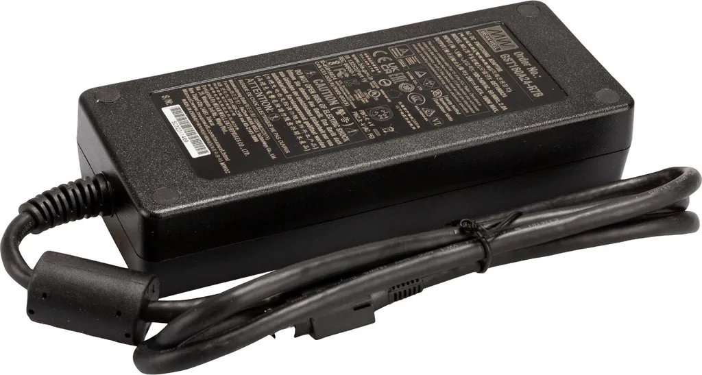 Adaptateur Secteur 24V MEAN WELL GST160A24-R7B pour Matériel Réseau