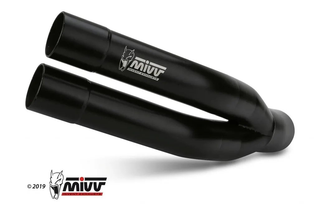Échappement MIVV Double Gun Black Slip-on pour SUZUKI GSR 750 (2011-2016)