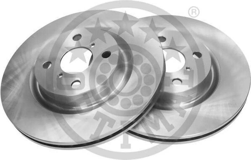 2 Disques de Frein OPTIMAL BS-9252C Avant pour TOYOTA Yaris P13 280mm