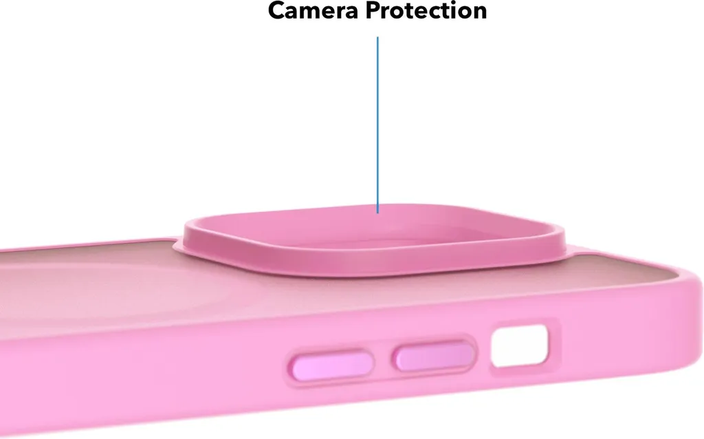 AlzaGuard Matte Case iPhone 14 Pro Rose Lavande Compatible MagSafe
