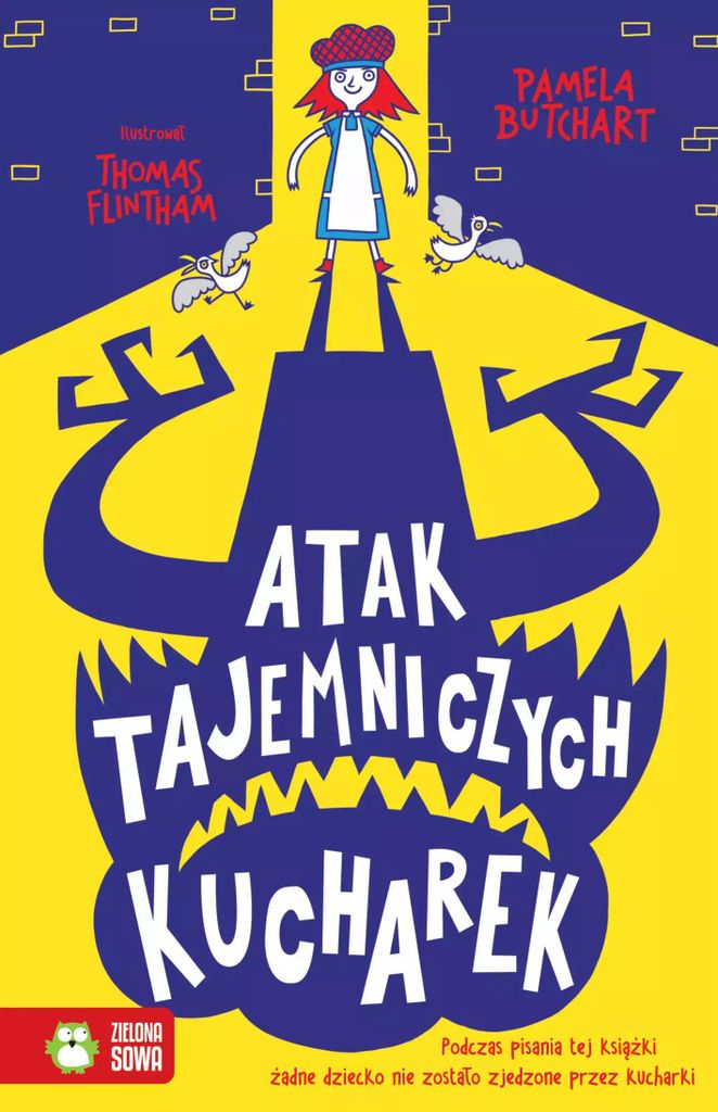 School Follies Angriff der geheimnisvollen Köche Pamela Butchart (Buch auf Polnisch)