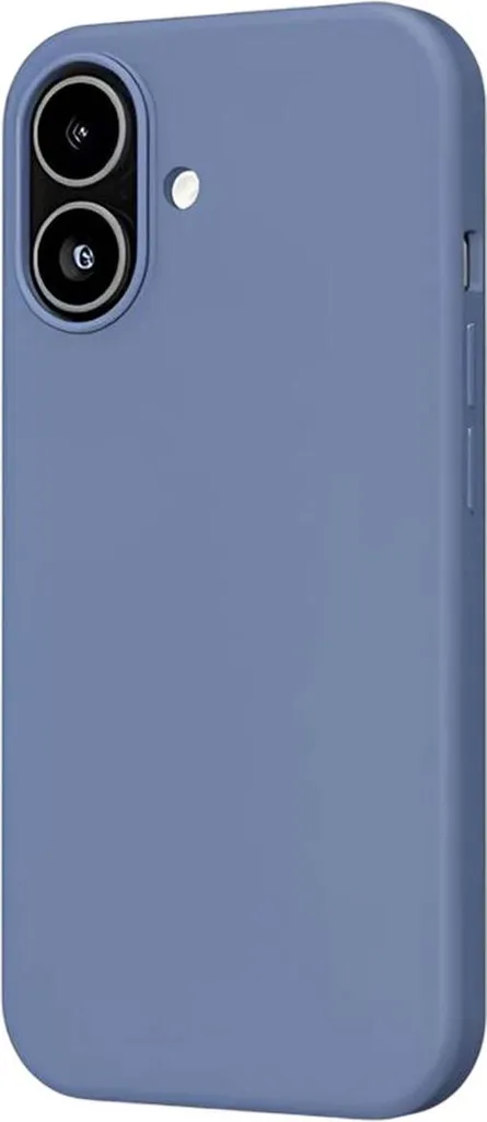 Cover MW iPhone 17 Blu - Silicone MagSafe e Protezione Oleorepellente