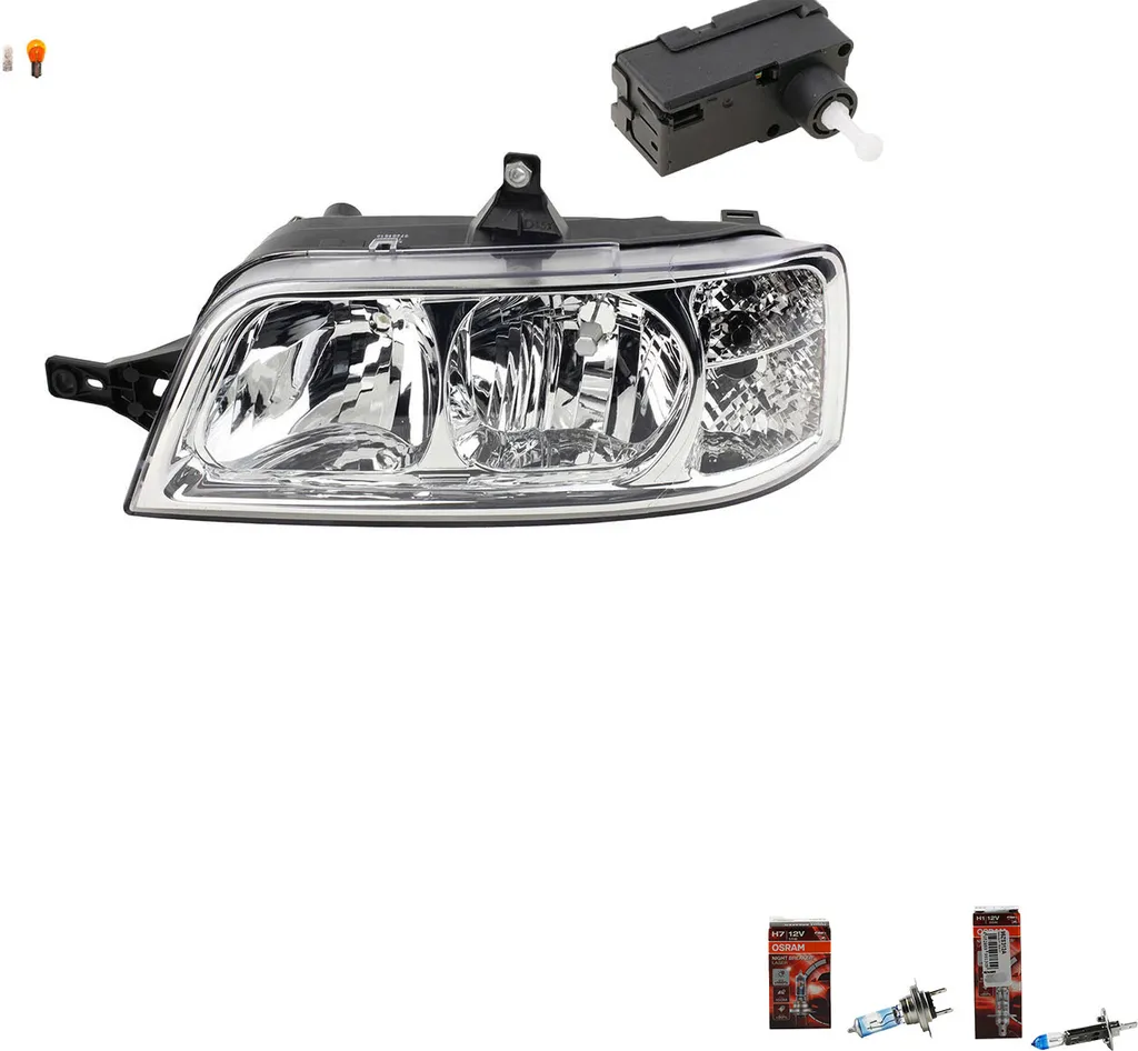 Johns, fari + Osram Night Breaker Laser adatto per Fiat Ducato 244 04/02- Sinistra 1328426080 1337816080 0001328426080 1347692080 6208E3 0307853