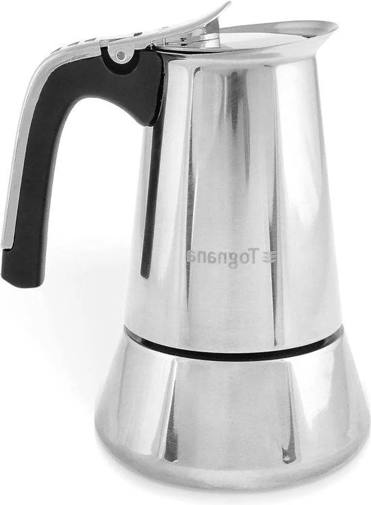 Cafetière à induction 4 tasses avec minuterie intégrée noire - Modèle Precision