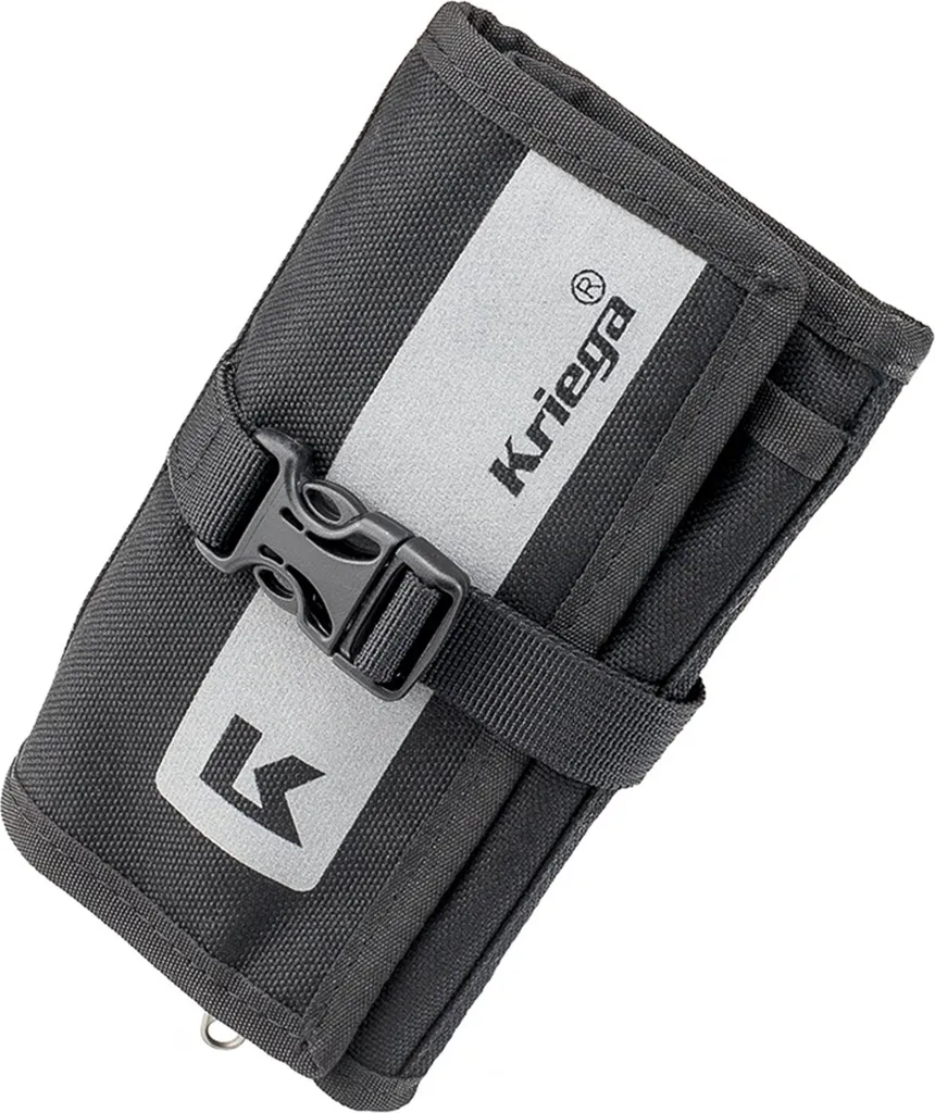 Portefeuille Moto Kriega Stash Wallet - Porte-monnaie Compact Noir