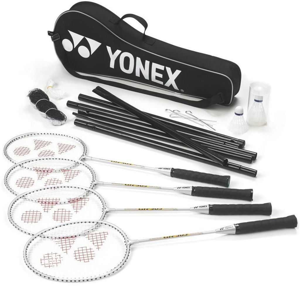 Zestaw do badmintona Yonex dla 4 graczy - kompletny zestaw Zdjęcie produktu 
