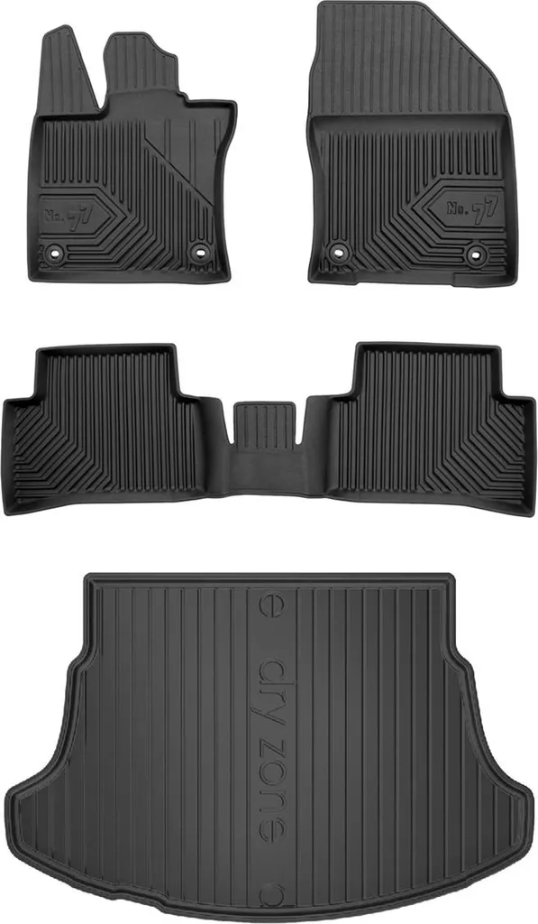 Set 77 Tappetini 3D Lexus UX (2018-) | Protezione Inodore Luxury