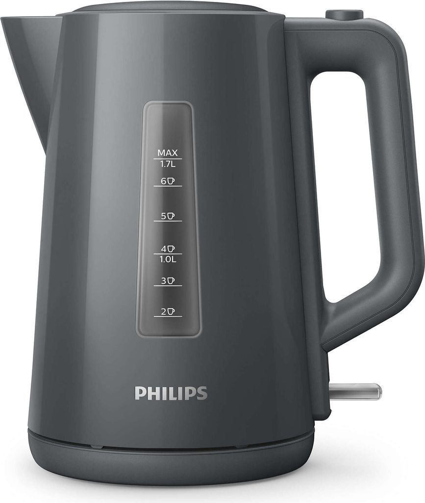 Philips Wasserkocher, 1,7 l, LED, schwarz (HD9318/10) Produktbild 1