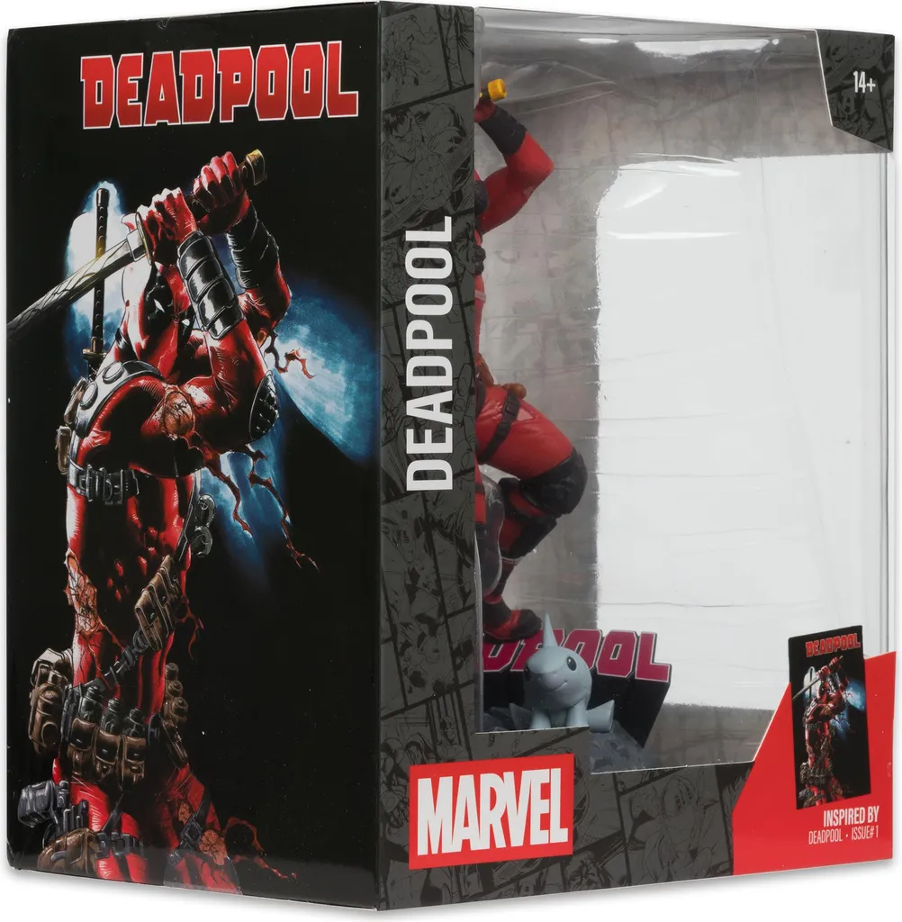 McFarlane 14822 Marvel Deadpool Figurine de Collection Échelle 1:10