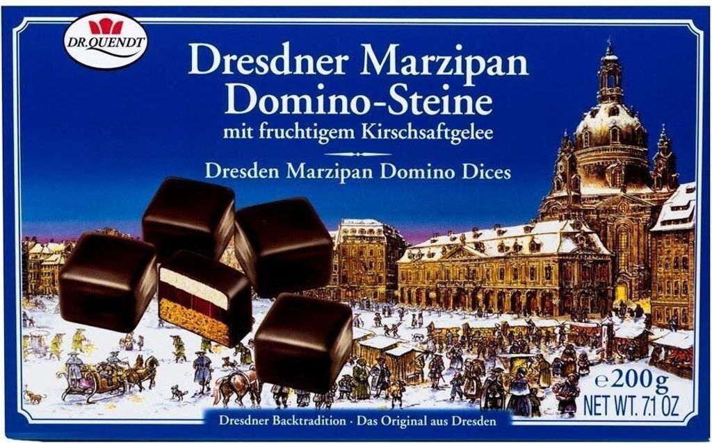 Dr. Quendt - Dresdner Marzipan Domino-Steine - 200g Produktbild 
