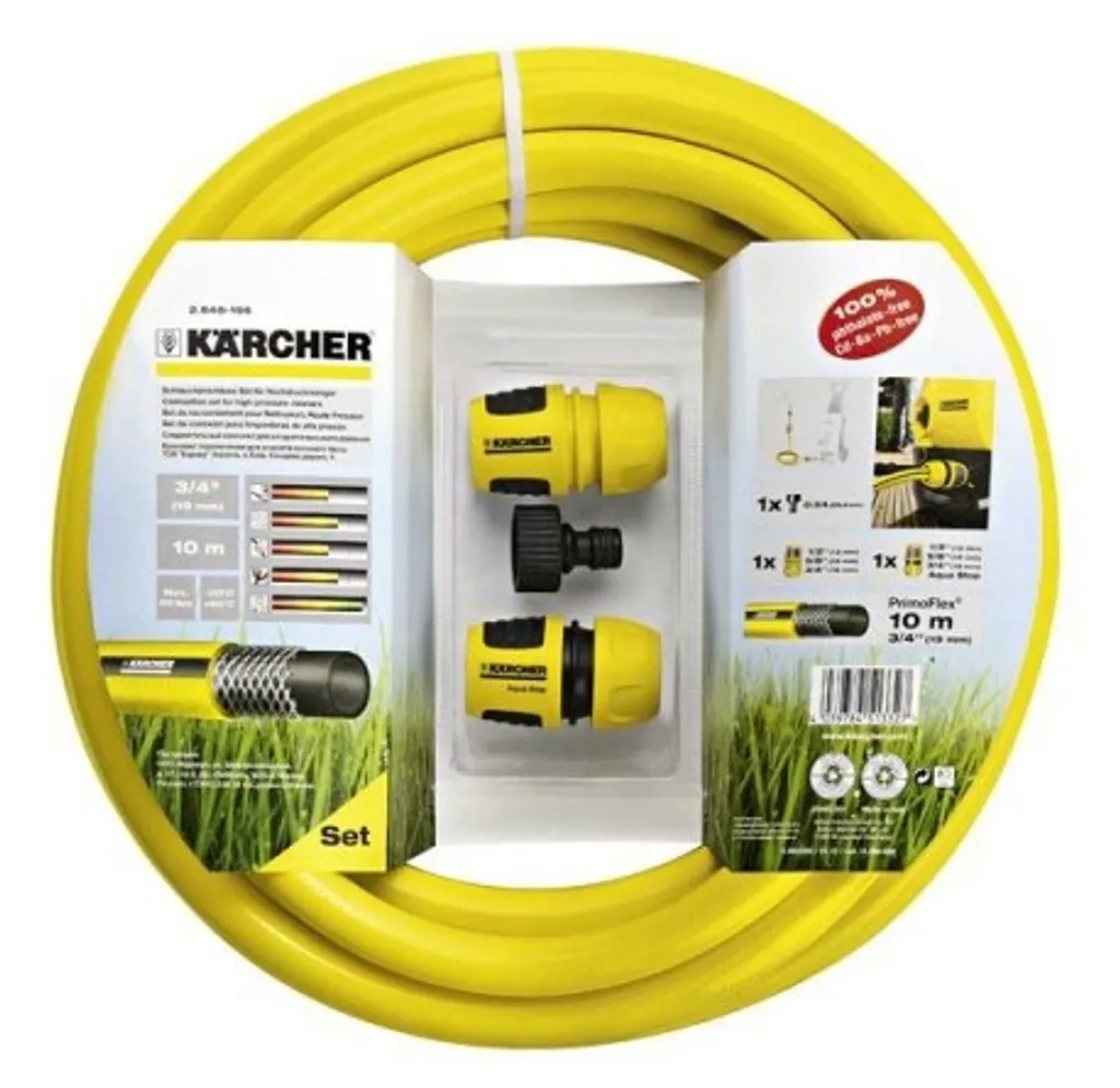 Évitez les fuites avec le set tuyau d'arrosage 10m Kärcher et raccords
