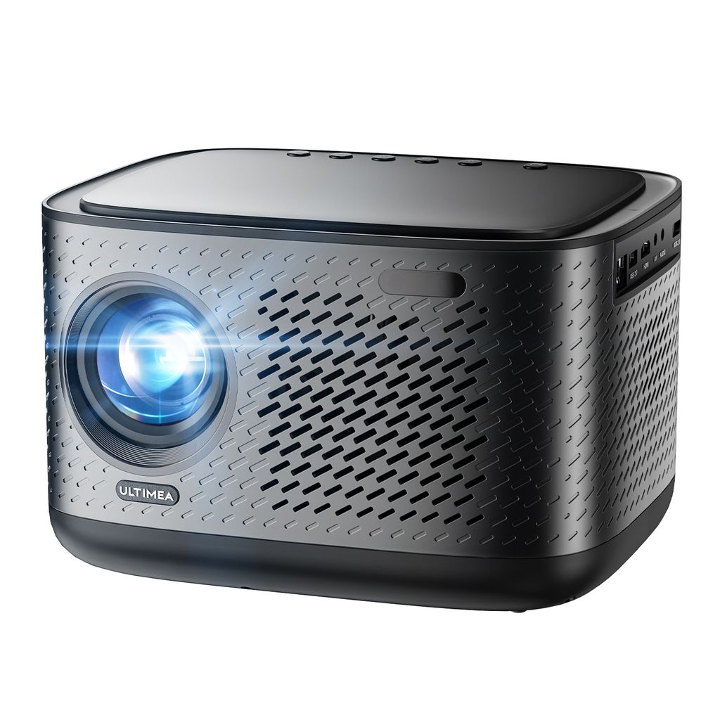 ULTIMEA Beamer 4K Heimkino Unterstützt, Netflix er Projektor, 700 ANSI-Lumen, Dolby Audio, Bildschirmanpassung & Objektvermeidung