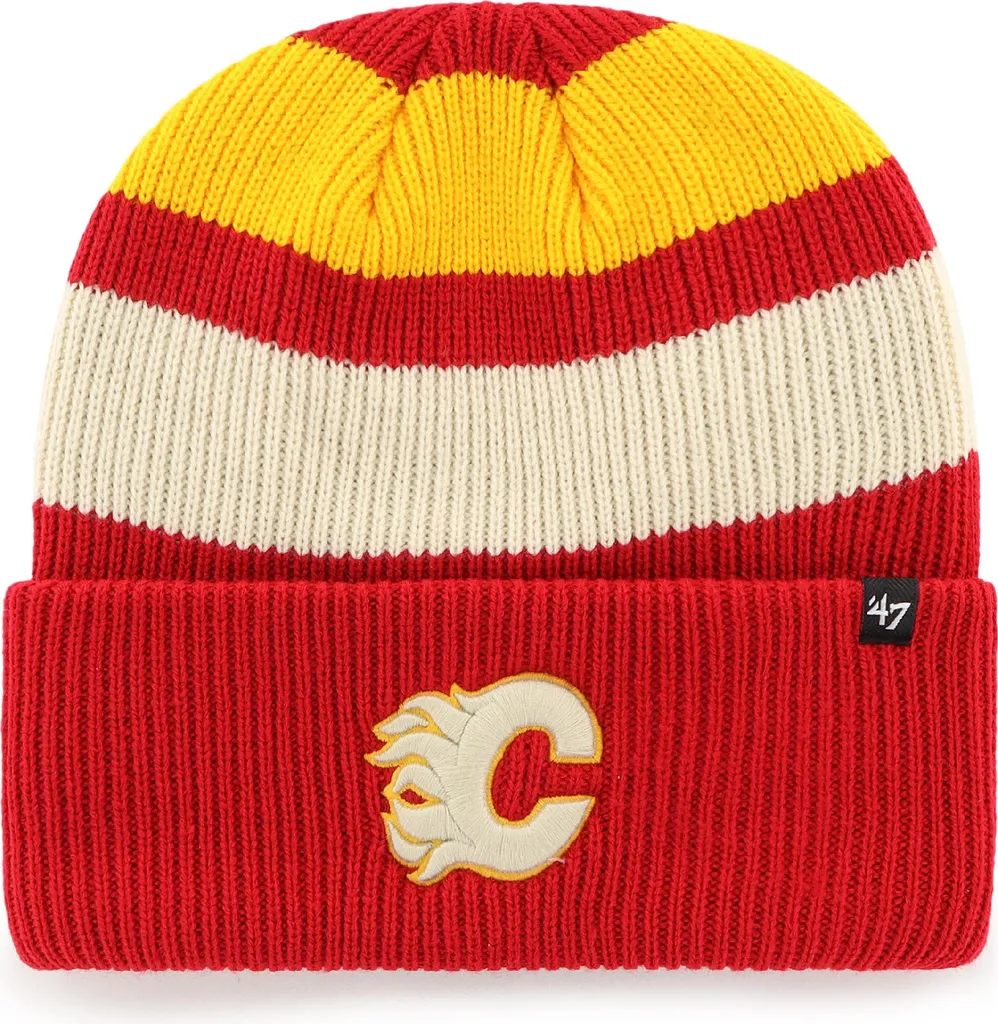 Bonnet en Tricot Calgary Flames NHL - Maille Chaude Jennings '47 Homme