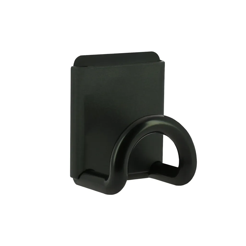 Patère magnétique pour bureau UNiLUX FIL en métal noir ultra robuste